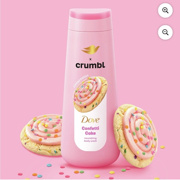 Brand new dove crumbl confetti cake set of 4! 3 deodorants and 1 body wash! - Picture 1 of 4